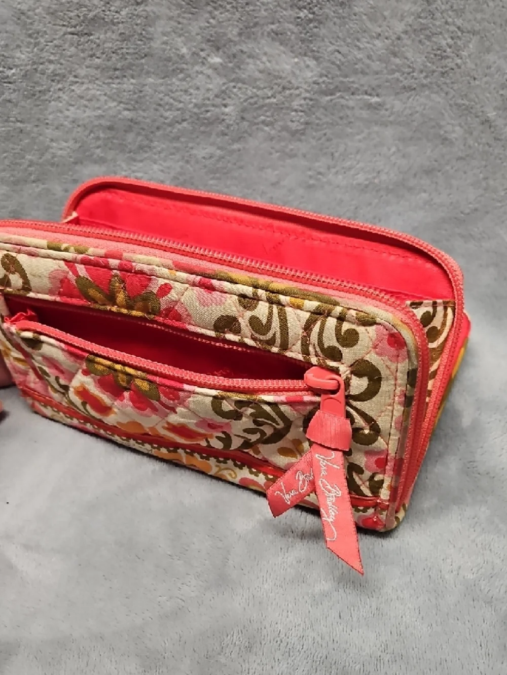 Vera Bradley Folkloric Zip-Around Wallet - Picture 3 of 5